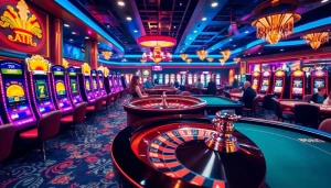 Experience the thrill of the meilleur casino en ligne fiable with vibrant slot machines and engaging poker tables.