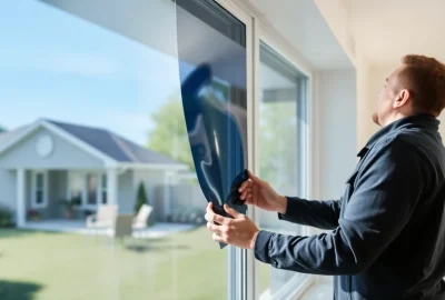 Enhance privacy and style with window tinting Cleveland TN installation showcasing expert craftsmanship.