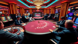 Experience thrilling gameplay at https://f168.group/ with vibrant casino visuals and engaged players.